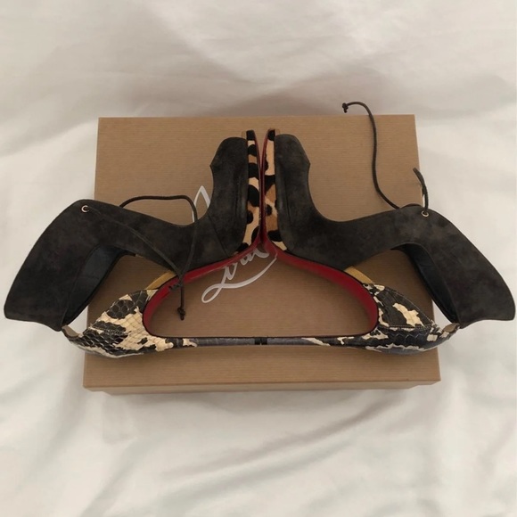 Christian Louboutin Campanina, Size 37 - Picture 2 of 5